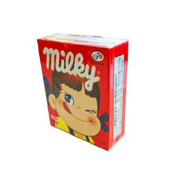 不二家紙盒牛奶妹