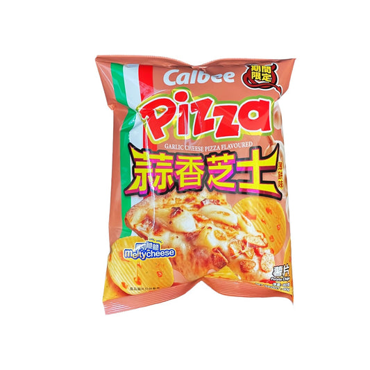 (期間限定) 卡樂B 蒜香芝士pizza 薯片(90g)