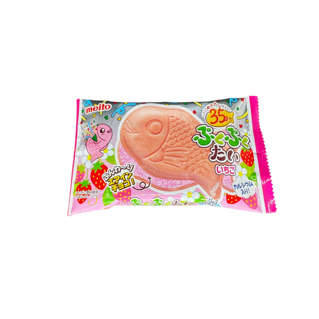 Meito 魚形餅(士多啤梨)