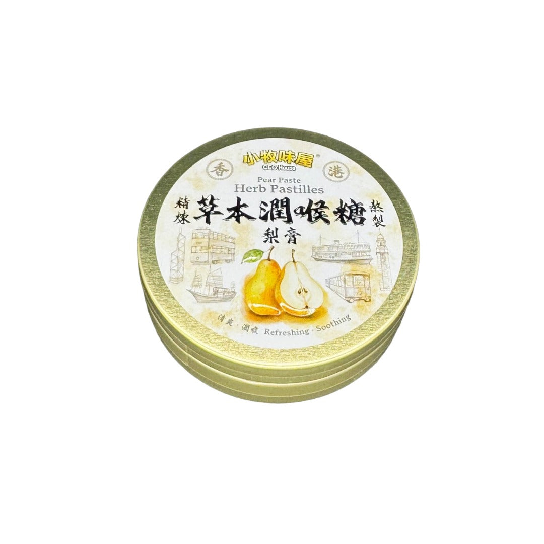 小牧味屋梨膏草本潤喉糖
