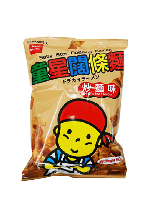 90g童星闊條麵炒麵味